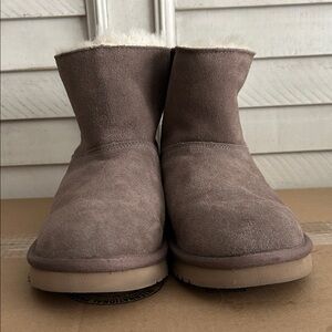 Kookaburra Cozy Brown Suede Ankle Boots